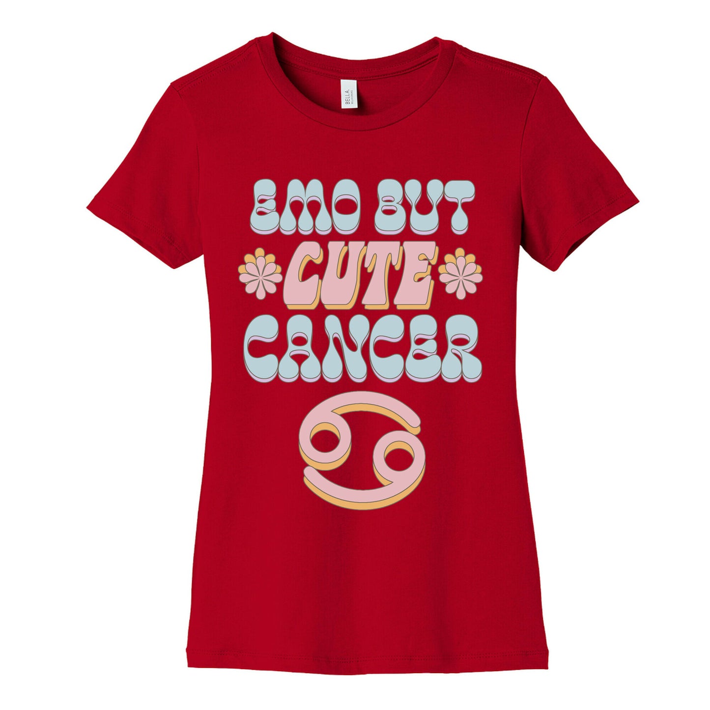 Emo But Cute Cancer Women's Cotton Tee