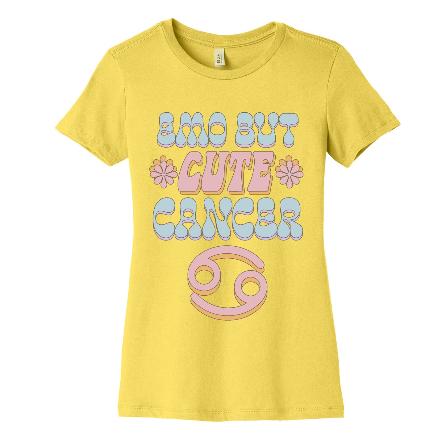 Emo But Cute Cancer Women's Cotton Tee