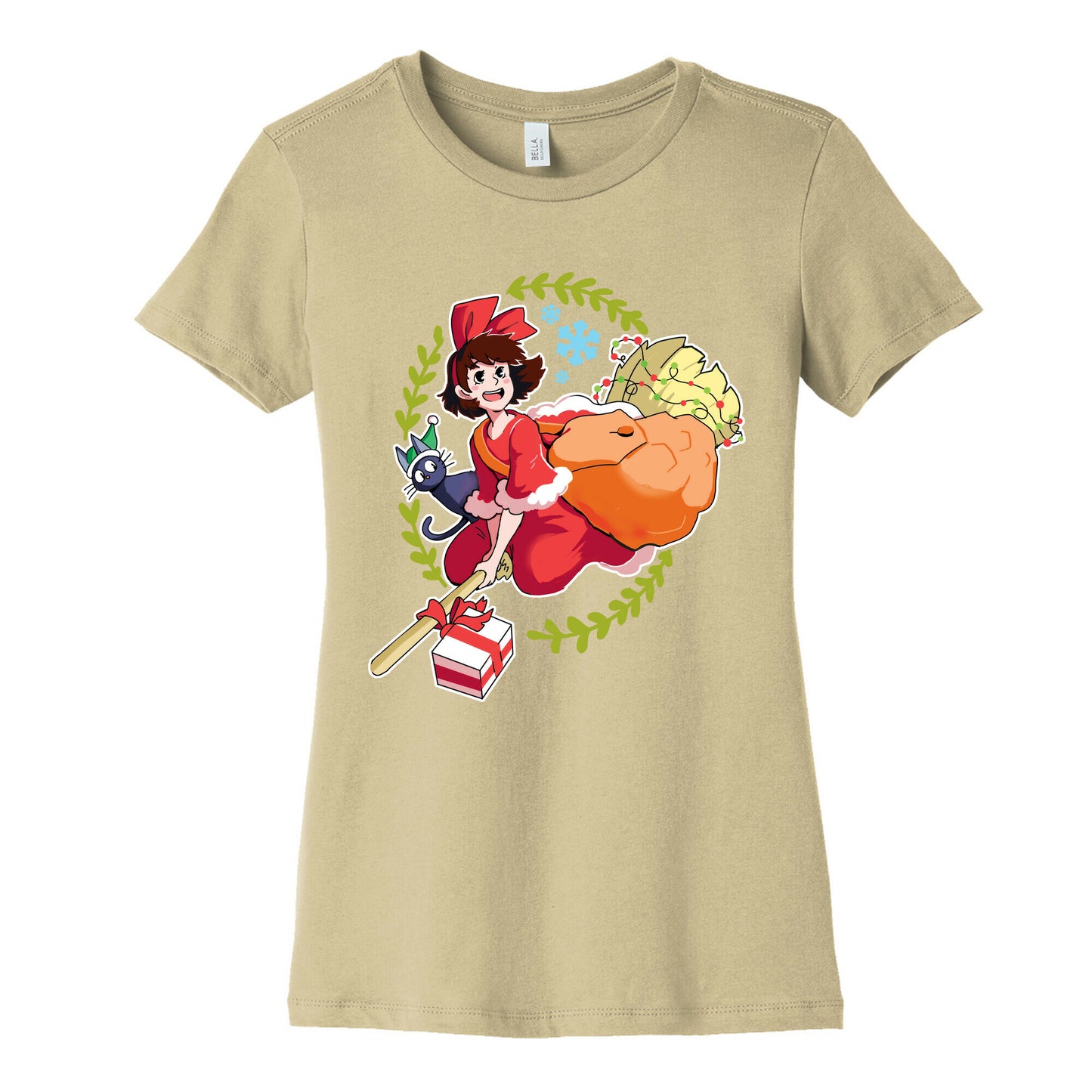 Kiki's Christmas Gift Delivery Women's Cotton Tee