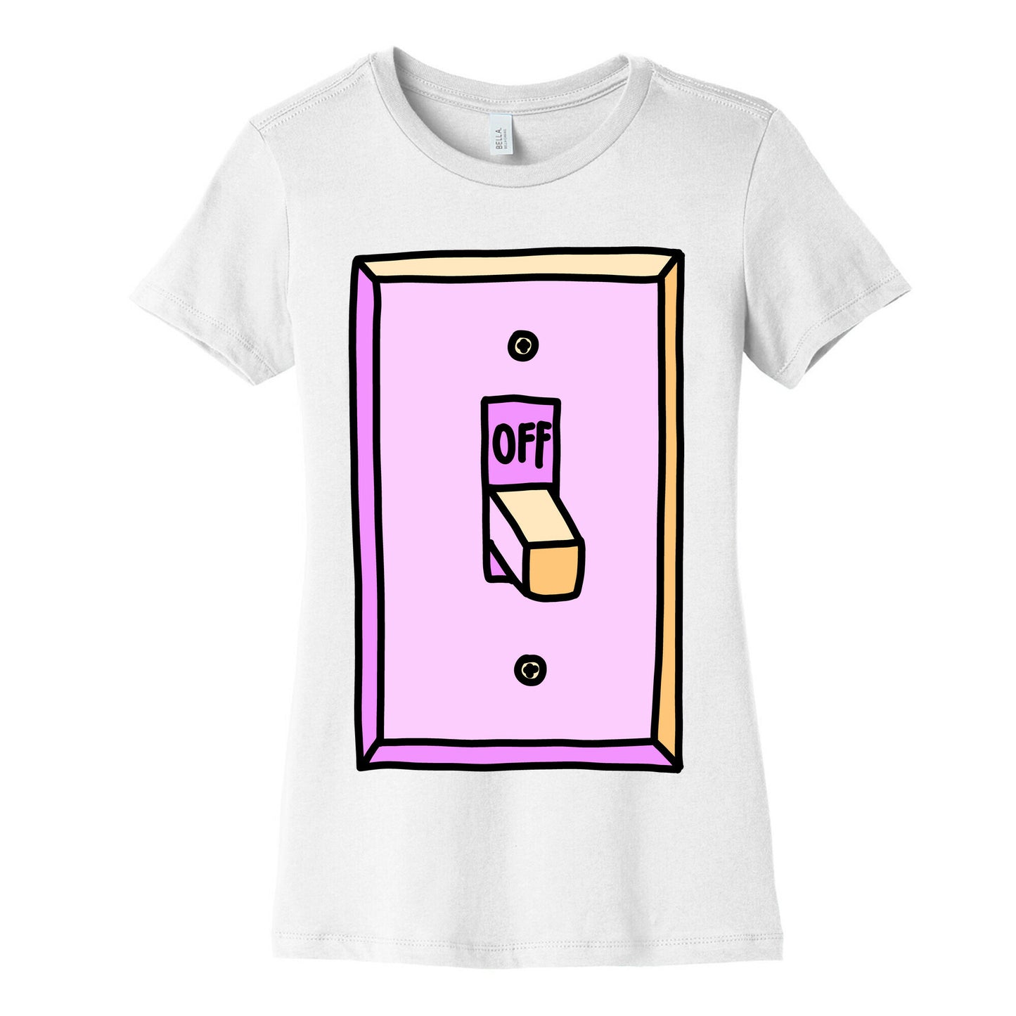 Off Light Switch Women's Cotton Tee