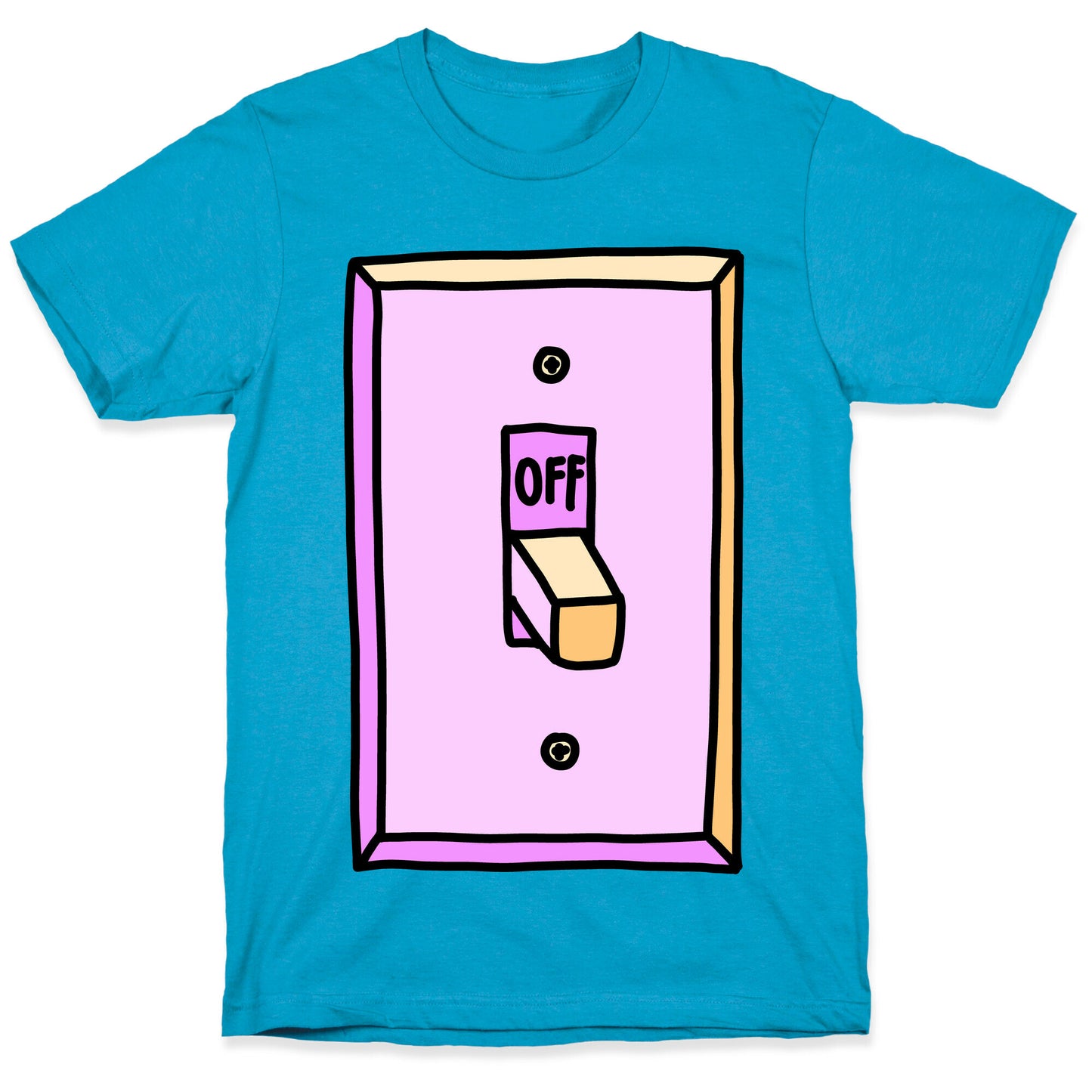 Off Light Switch Unisex Triblend Tee