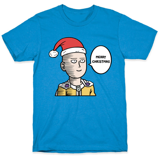 Saitama Merry Christmas Parody T-Shirt
