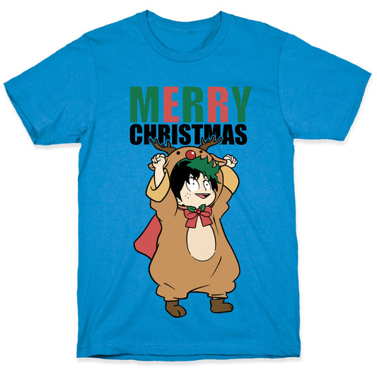 Deku Reindeer Christmas Parody T-Shirt