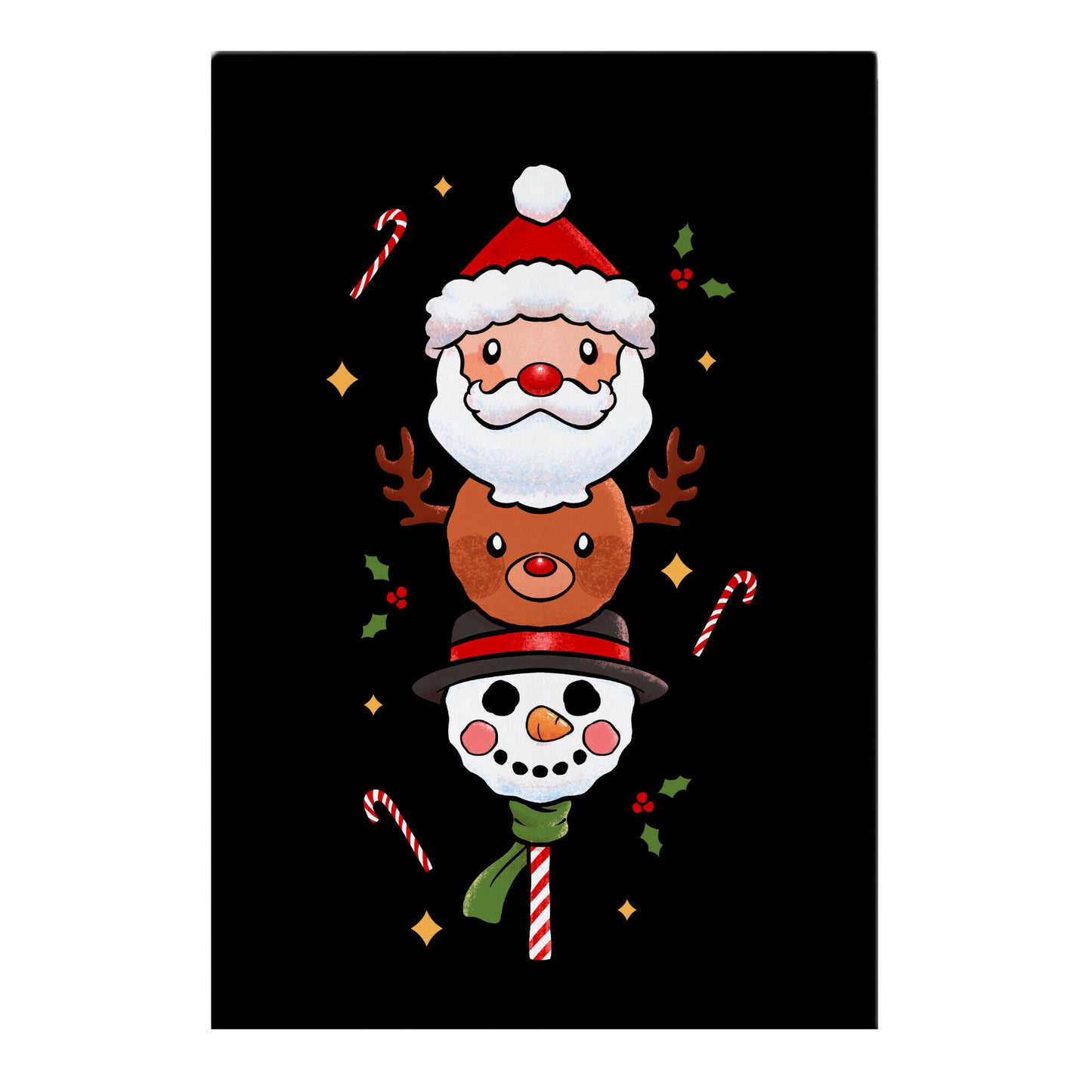 Christmas Dango Garden Flag