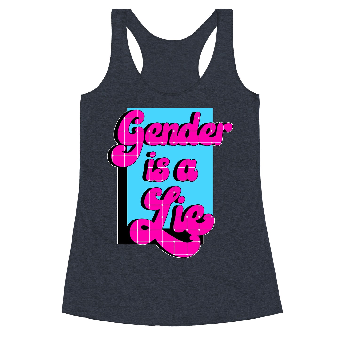 Gender is a Lie Racerback Tank