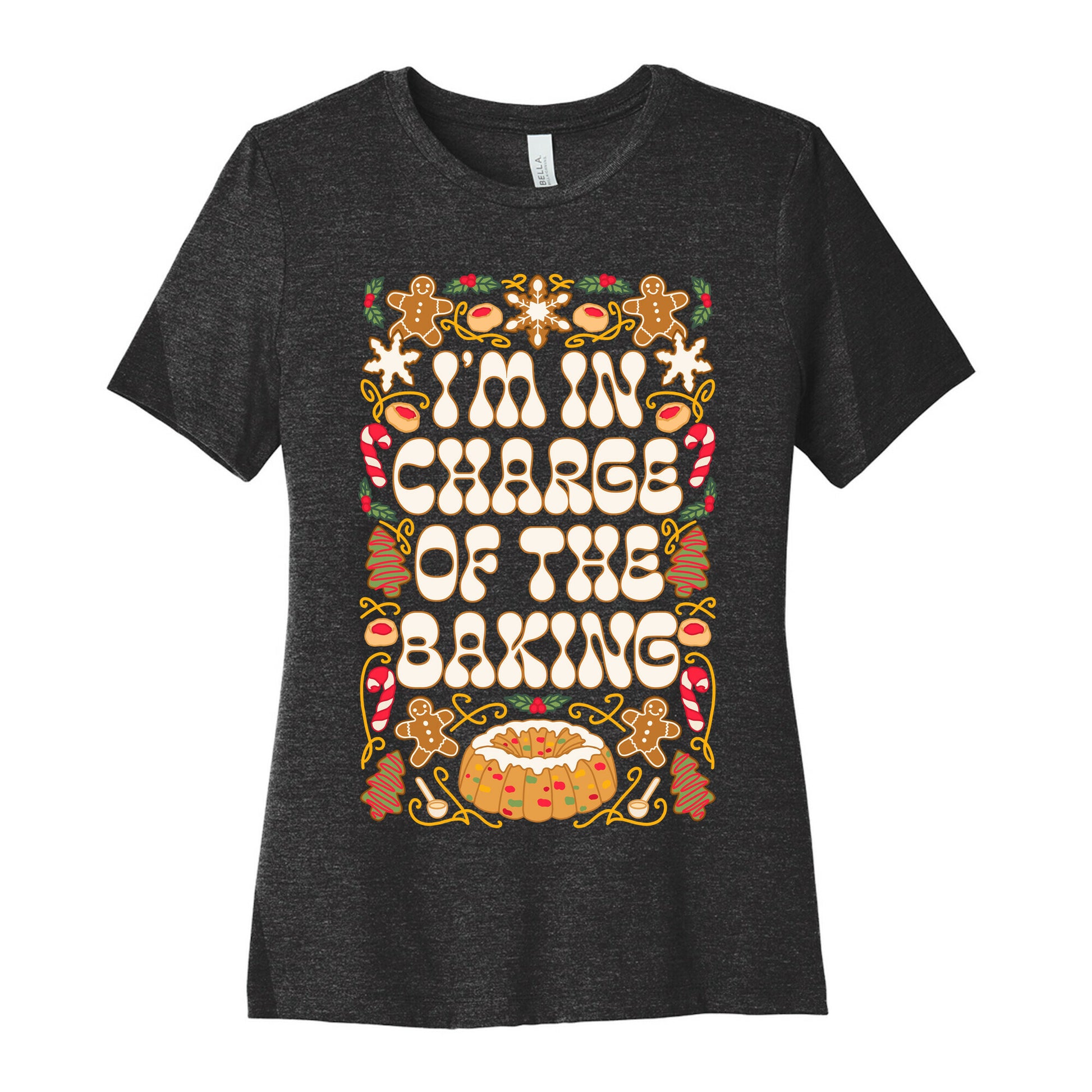 I'm In Charge Of the Baking (Christmas) Women's Cotton Tee