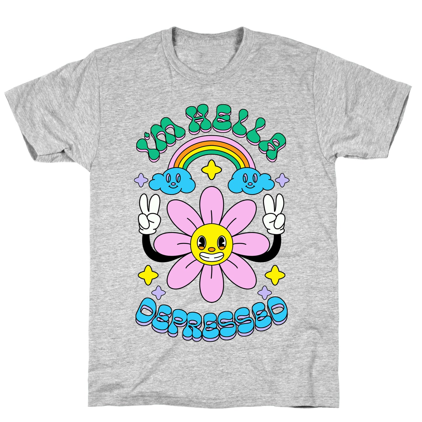 I'm Hella Depressed Cartoon T-Shirt