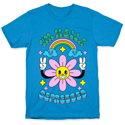 I'm Hella Depressed Cartoon T-Shirt
