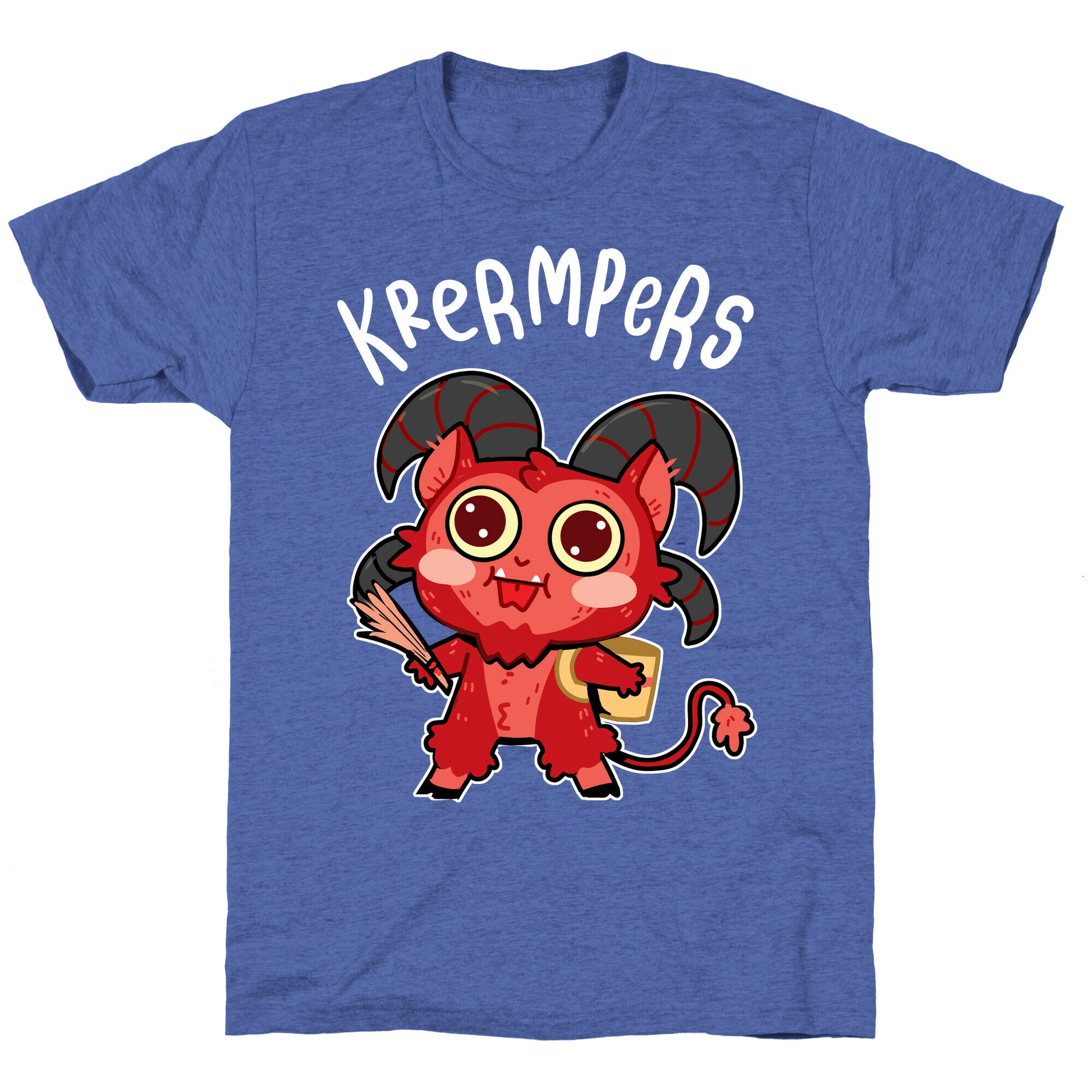 Krermpers Derpy Krampus Unisex Triblend Tee