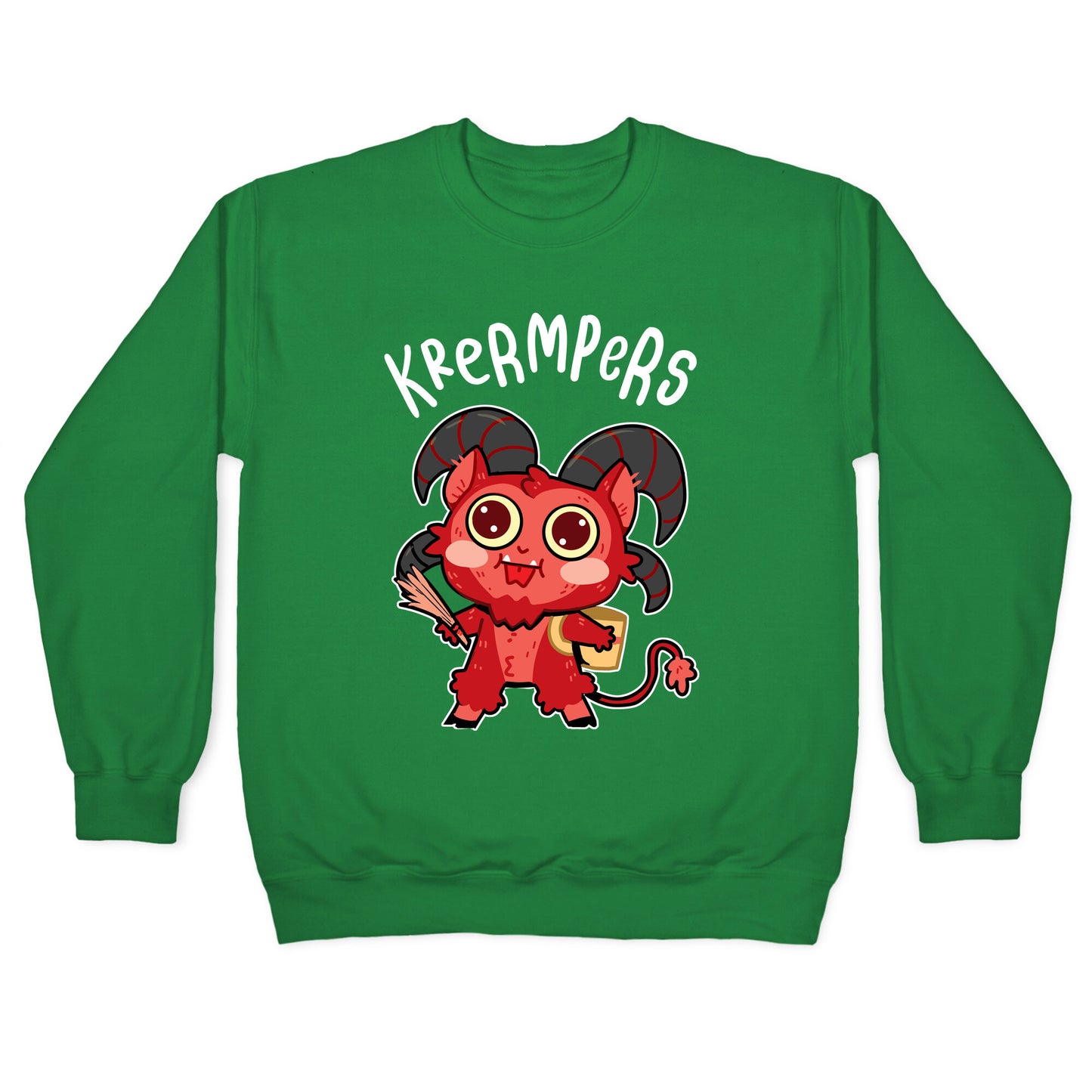 Krermpers Derpy Krampus Crewneck Sweatshirt