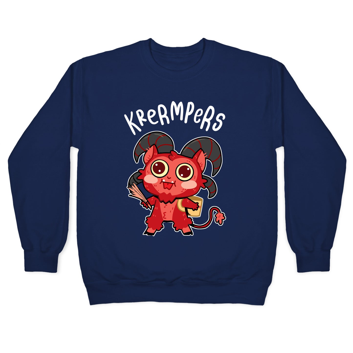 Krermpers Derpy Krampus Crewneck Sweatshirt