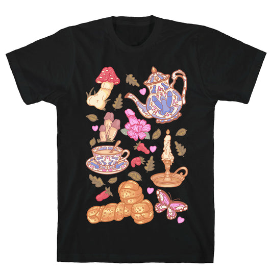 Cottagecore Peens Pattern T-Shirt