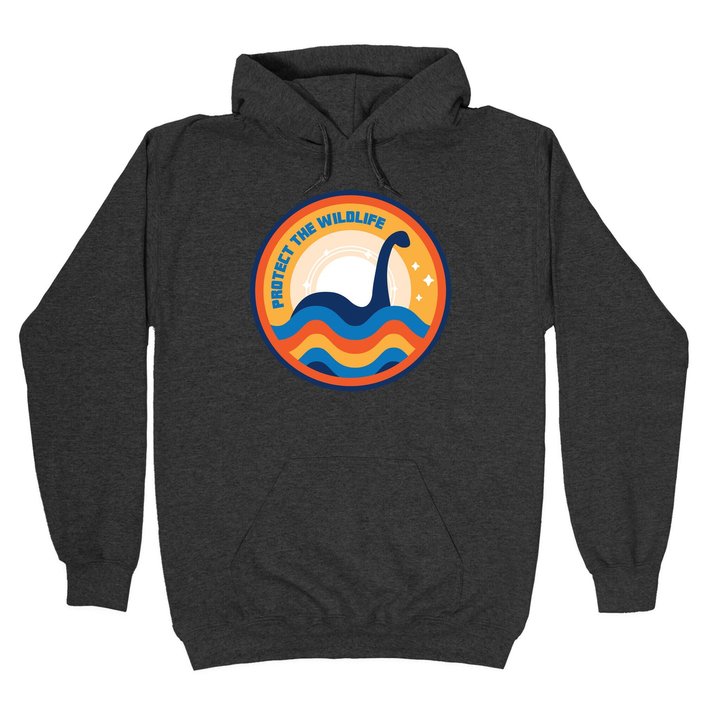 Protect The Wildlife - Nessie, Loch Ness Monster Hoodie