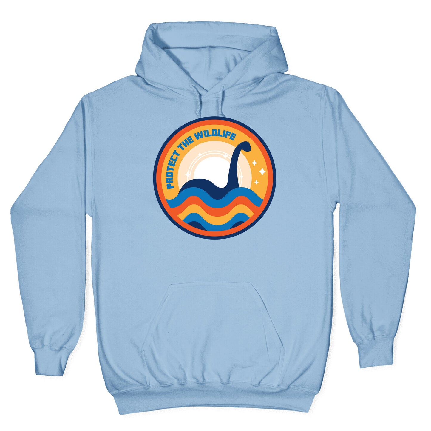 Protect The Wildlife - Nessie, Loch Ness Monster Hoodie