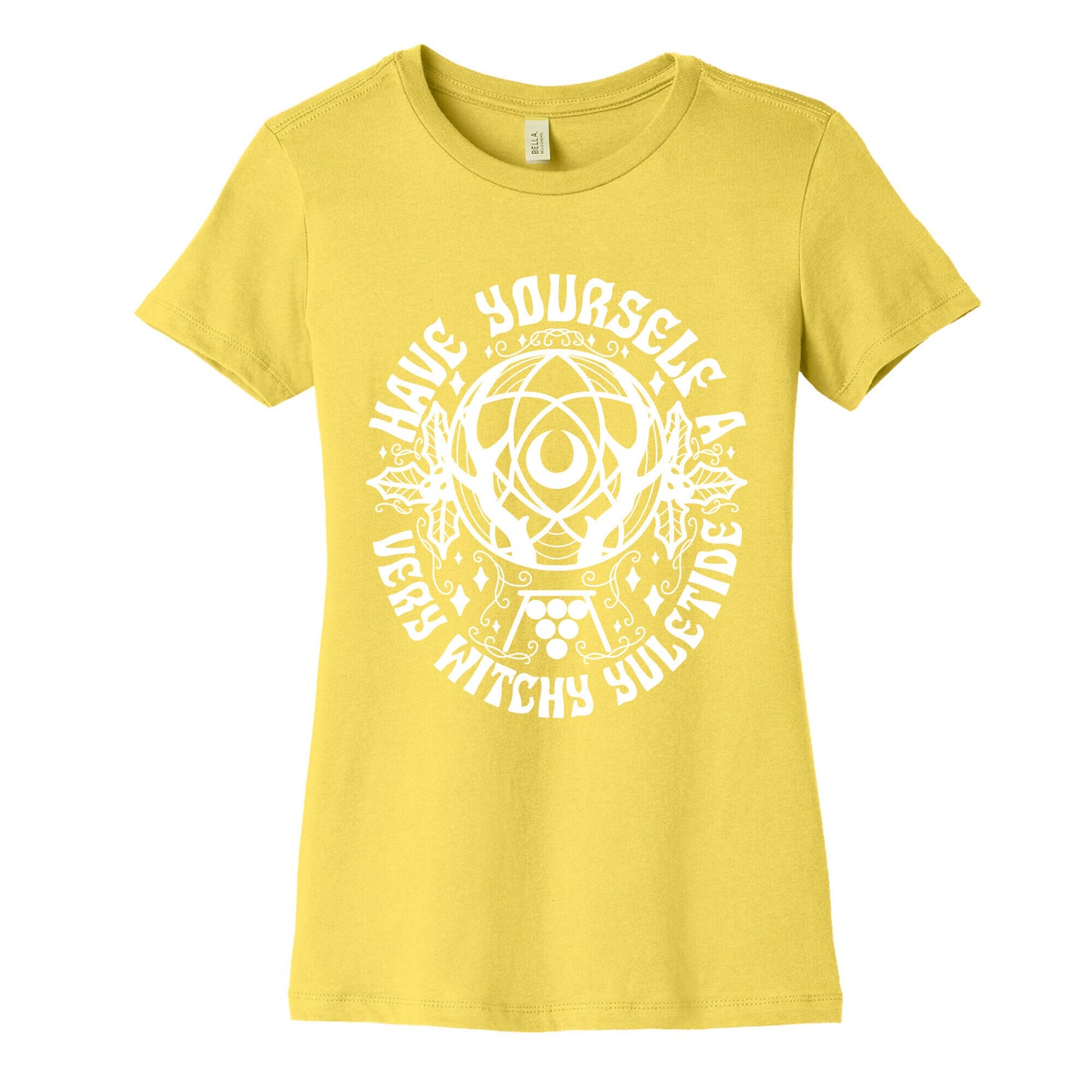 Have Yourself A Very Witchy Yuletide Women's Cotton Tee