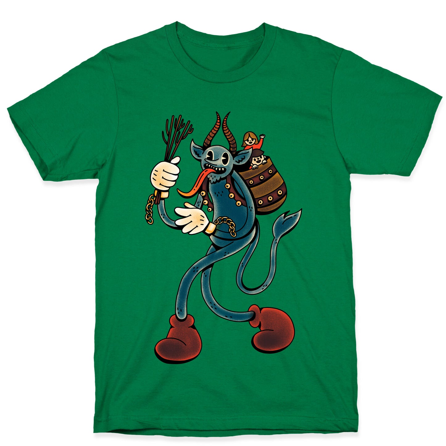 Krampus Cartoon T-Shirt
