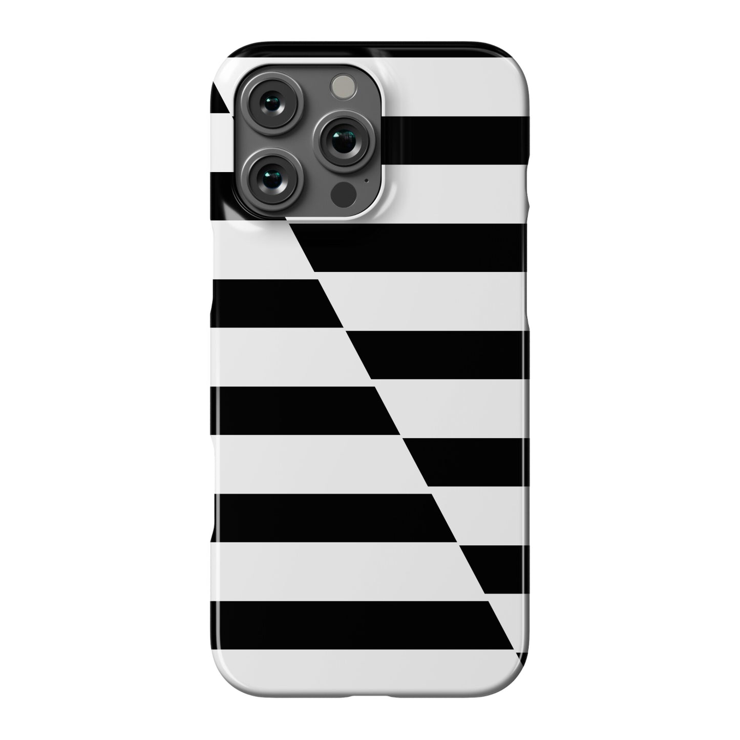 Cut Stripes Pattern Case Phone Case