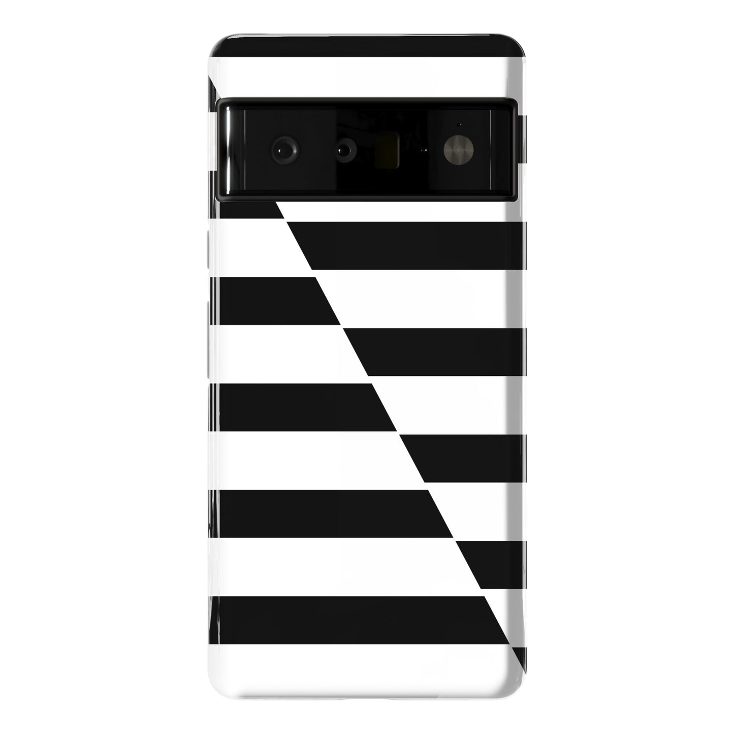 Cut Stripes Pattern Case Phone Case