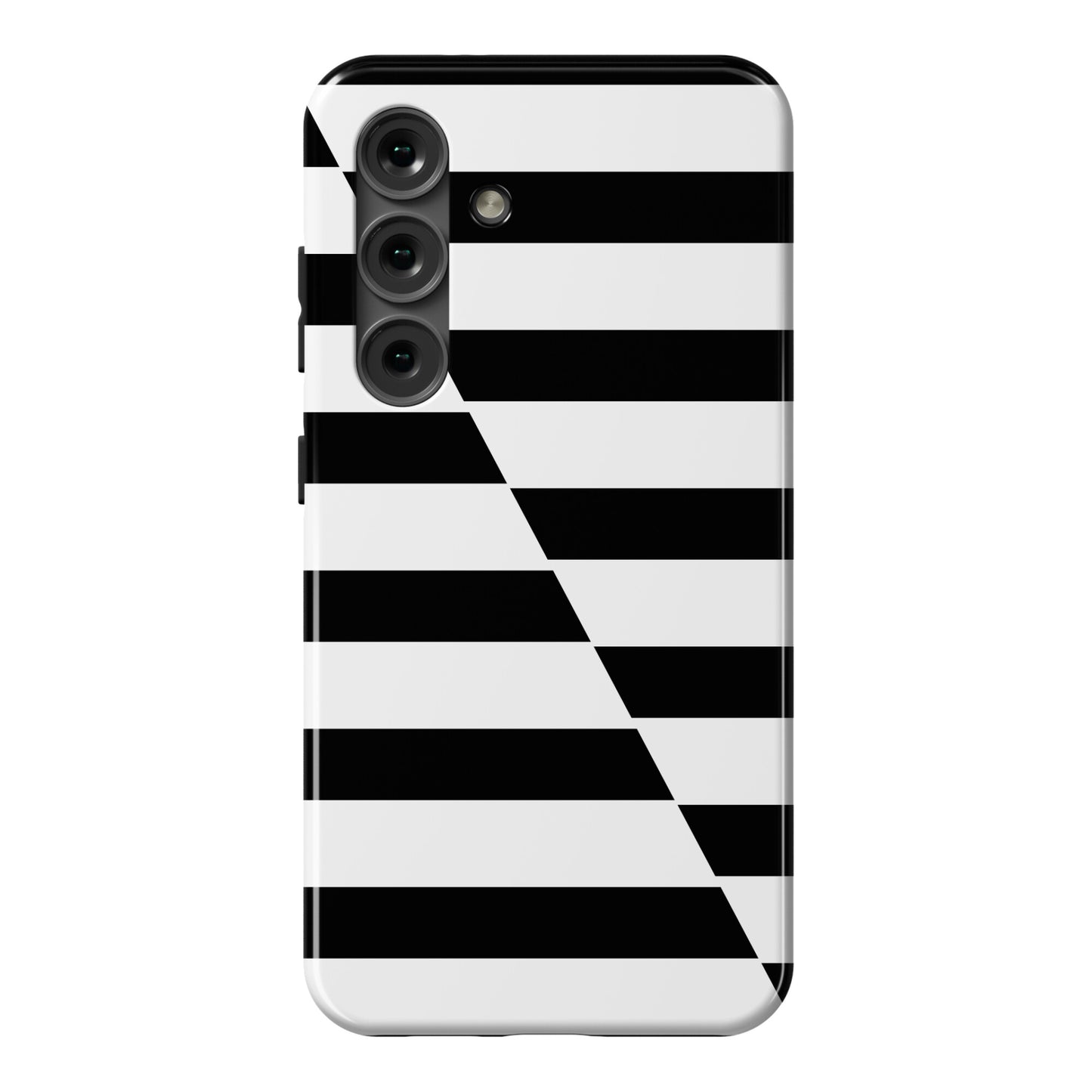 Cut Stripes Pattern Case Phone Case