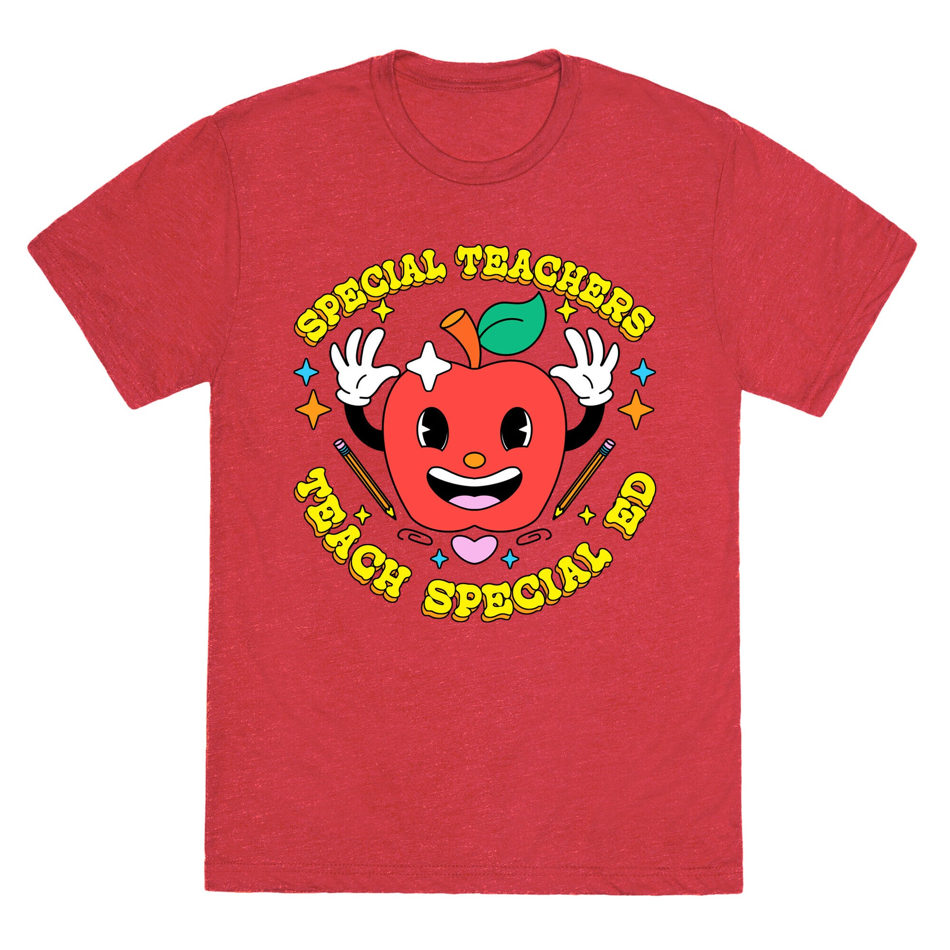 Special Teachers Teach Special Ed Unisex Triblend Tee