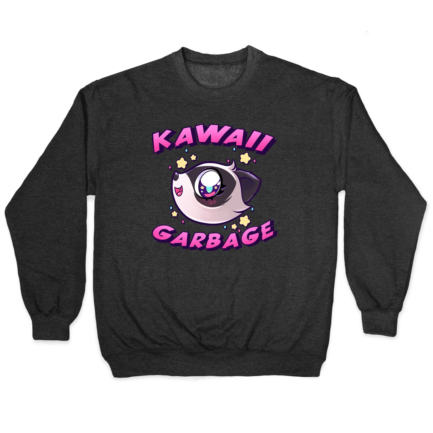 Kawaii Garbage Crewneck Sweatshirt