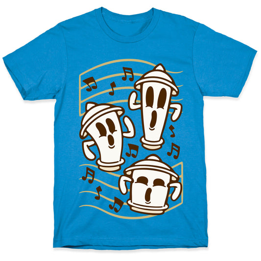 Singing Cartoon Clay Figures Parody T-Shirt