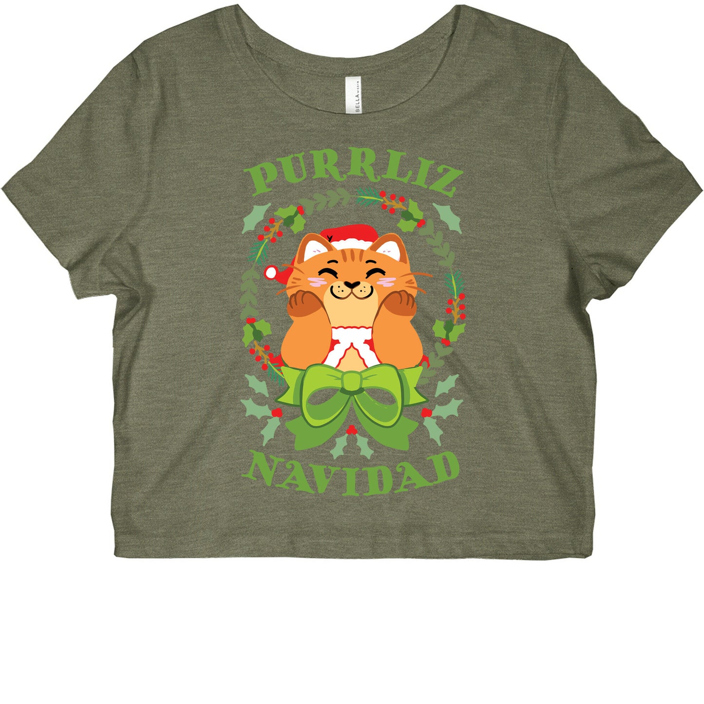Purrliz Navidad Graphic Baby Tee