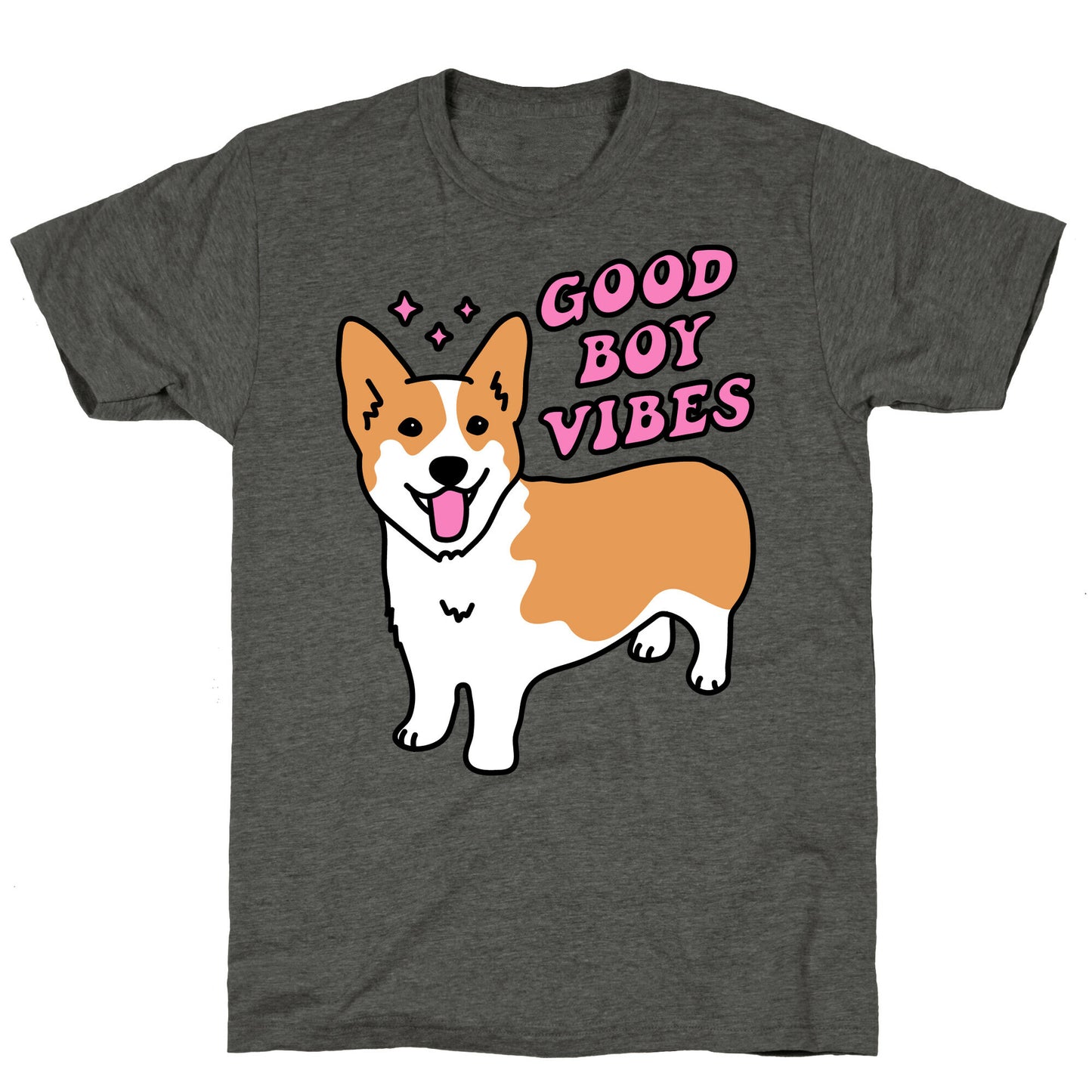 Good Boy Vibes Corgi Unisex Triblend Tee