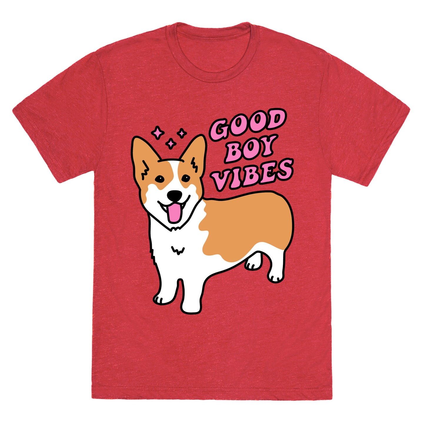 Good Boy Vibes Corgi Unisex Triblend Tee