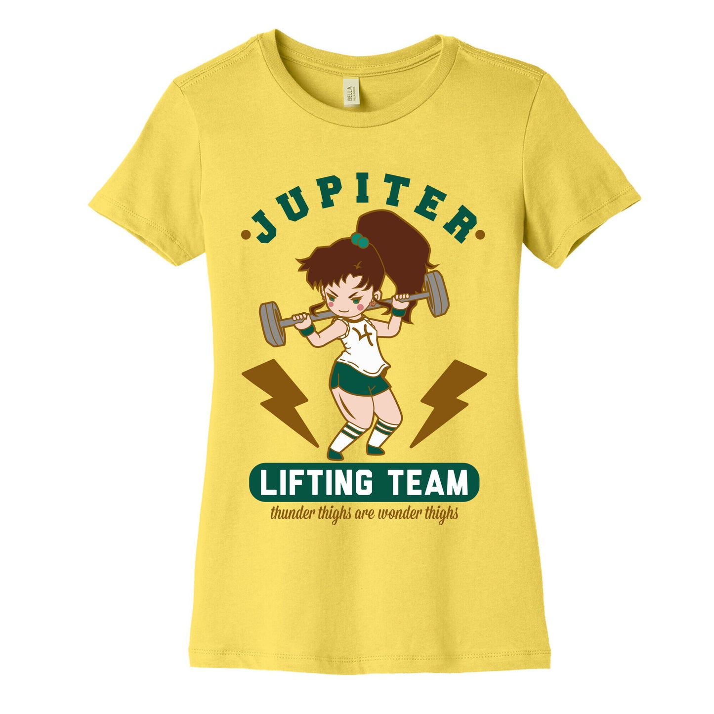 Jupiter Lifting Team Workout Parody Women's Cotton Tee