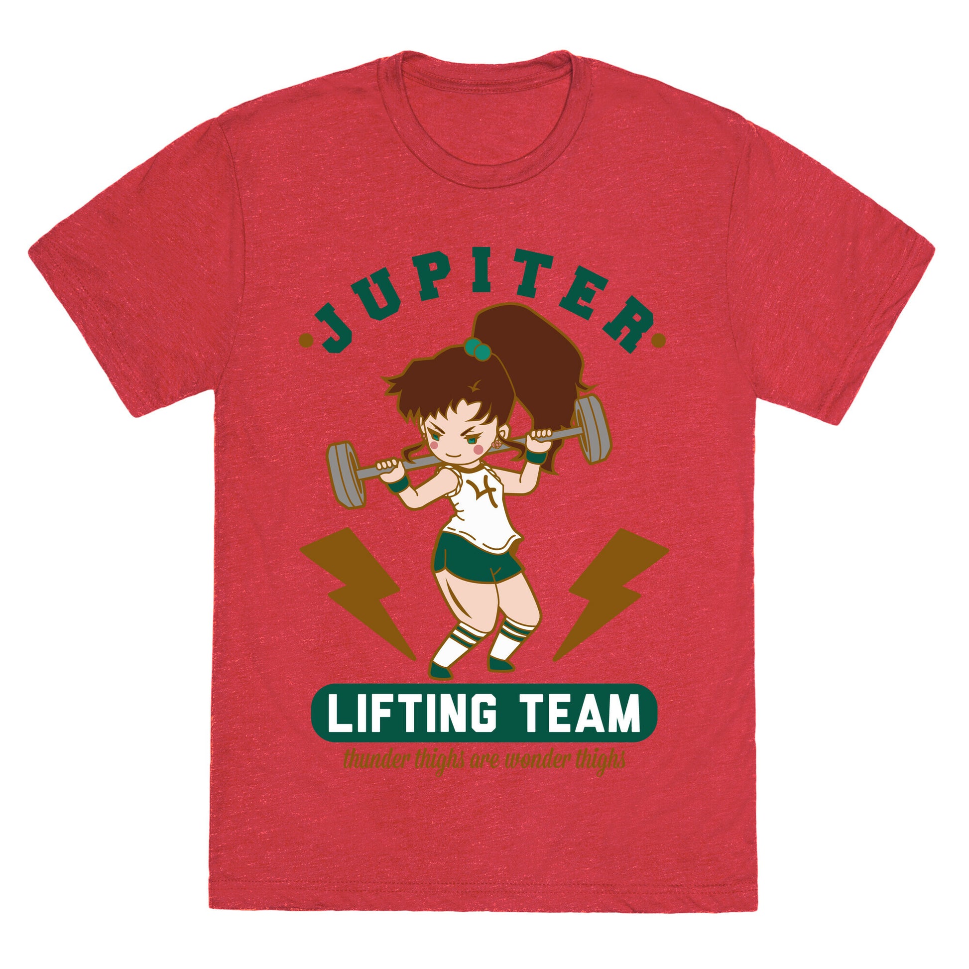 Jupiter Lifting Team Workout Parody Unisex Triblend Tee