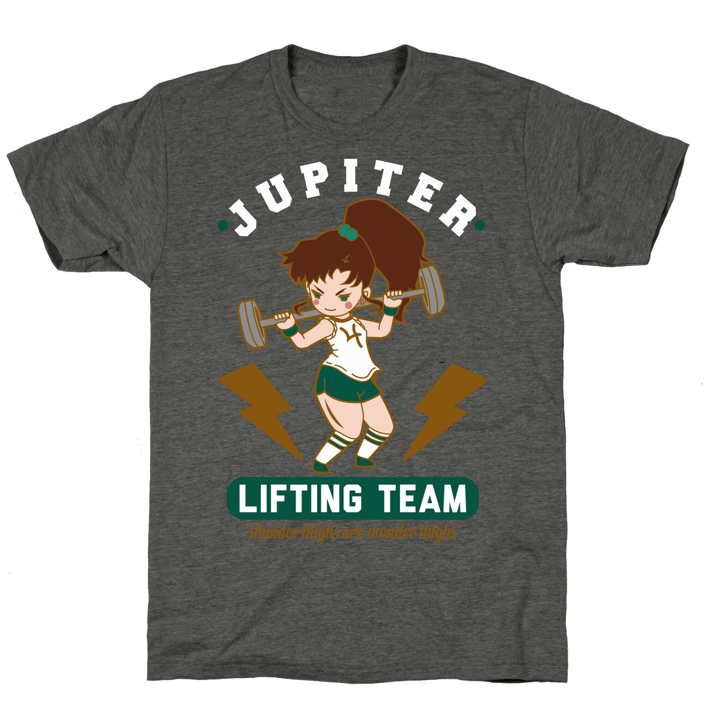 Jupiter Lifting Team Workout Parody Unisex Triblend Tee