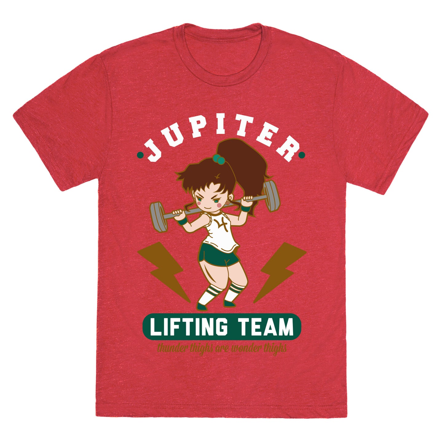 Jupiter Lifting Team Workout Parody Unisex Triblend Tee
