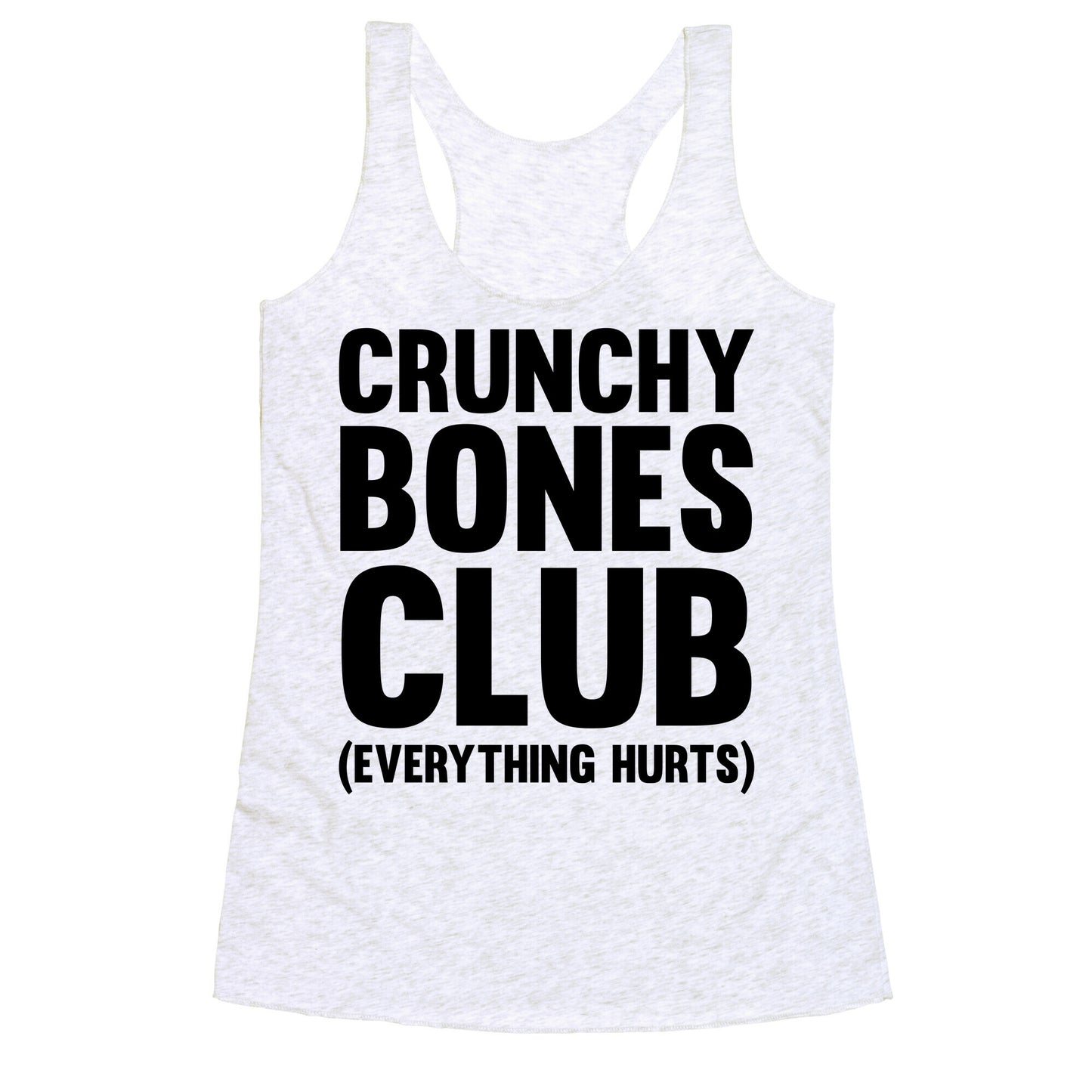 Crunchy Bones Club Racerback Tank