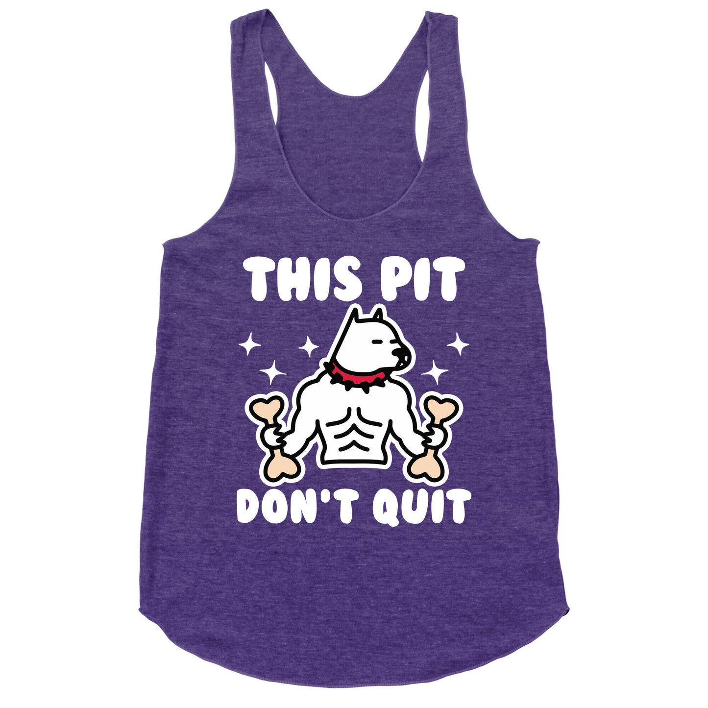 This Pit Don't Quit Racerback Tank