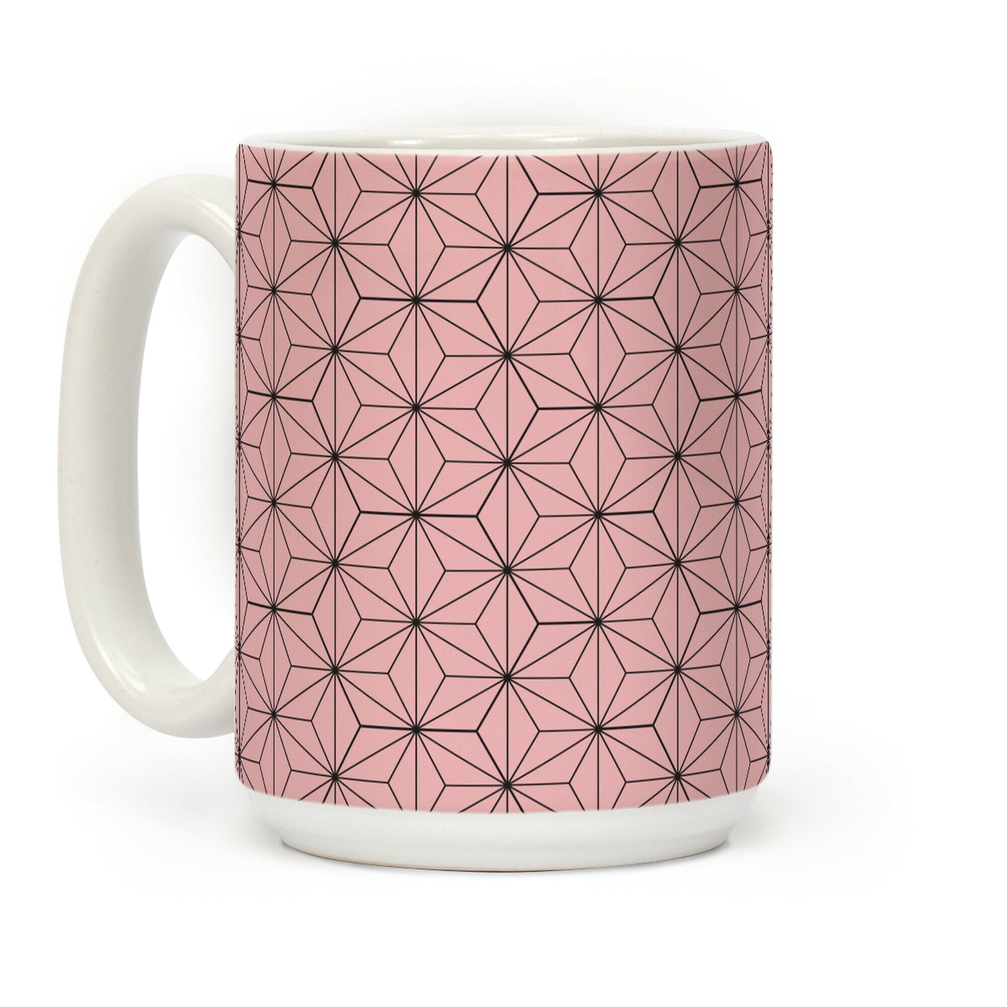 Nezuko Pattern Coffee Mug