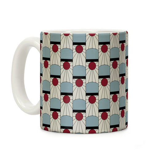 Tanjiro Earrings Pattern Coffee Mug