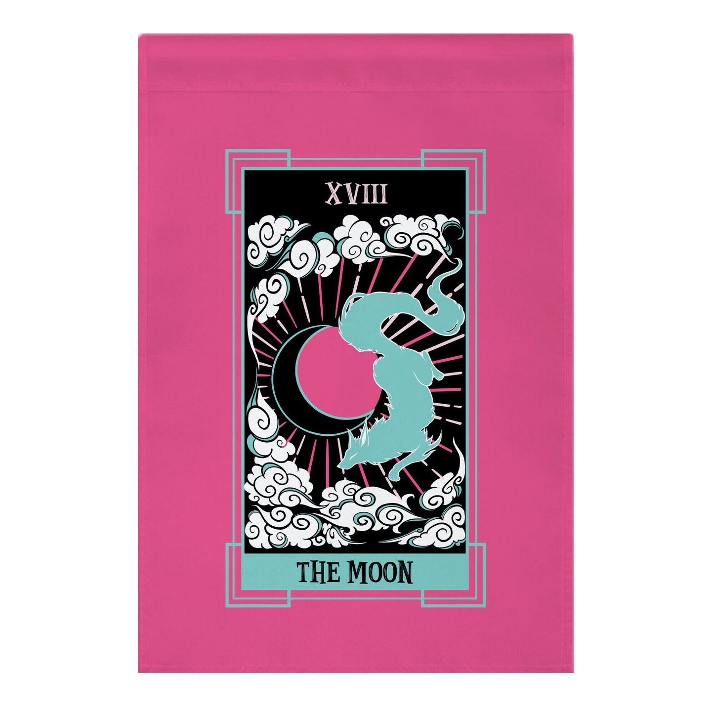 Creepy Cute Tarots: The Moon Garden Flag