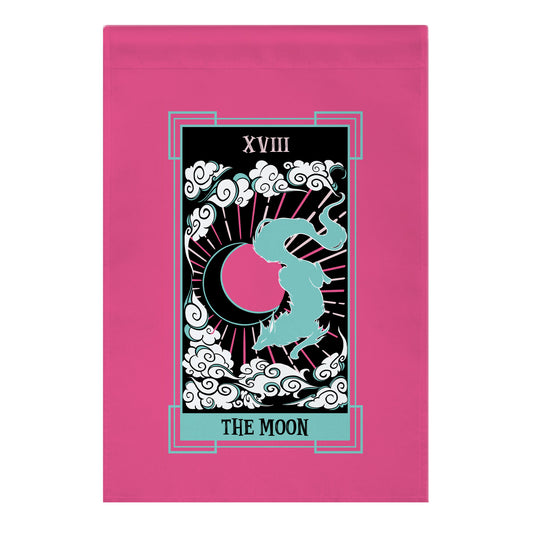 Creepy Cute Tarots: The Moon Garden Flag