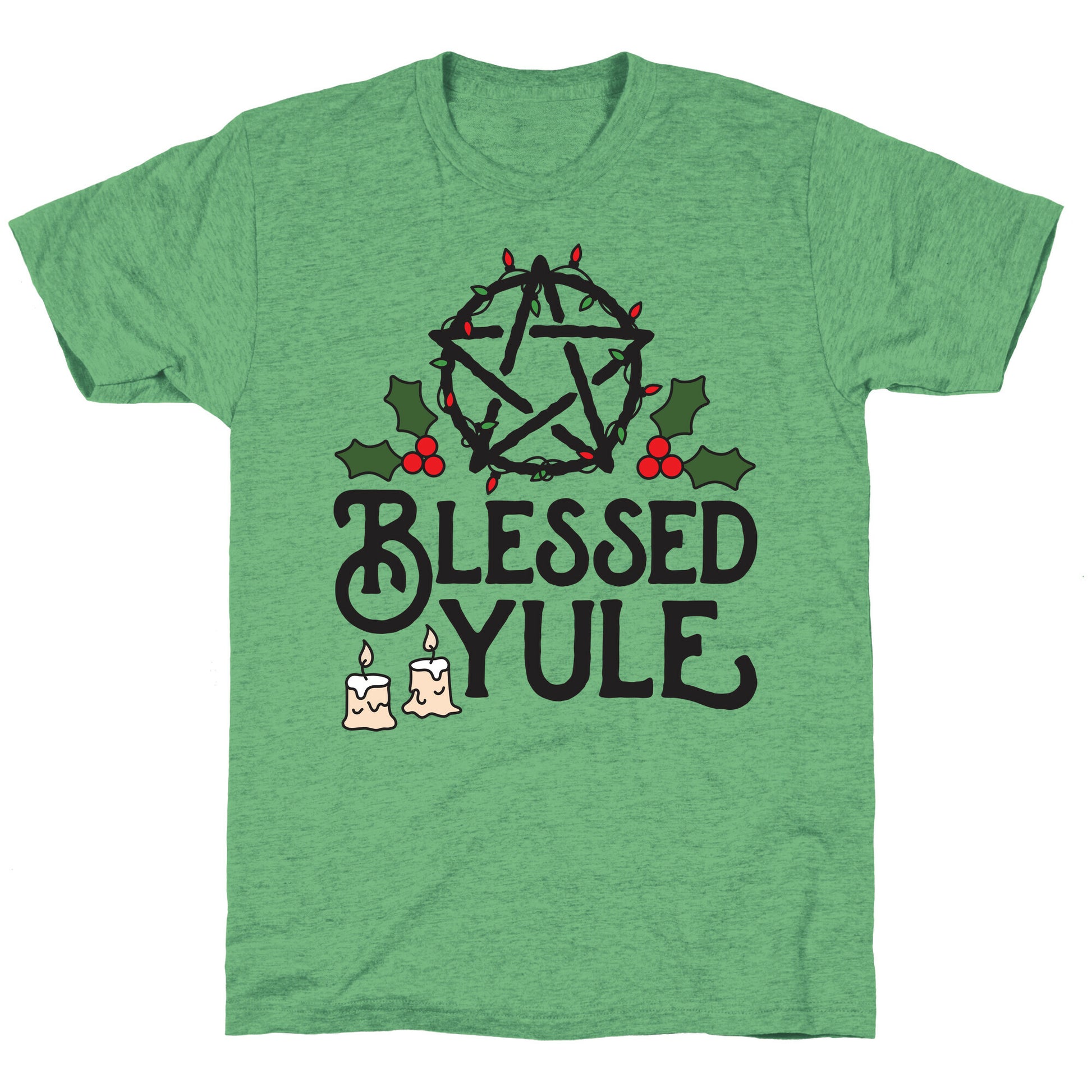 Blessed Yule Unisex Triblend Tee