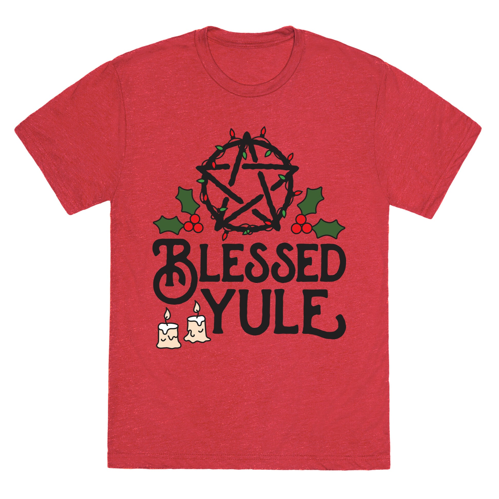 Blessed Yule Unisex Triblend Tee