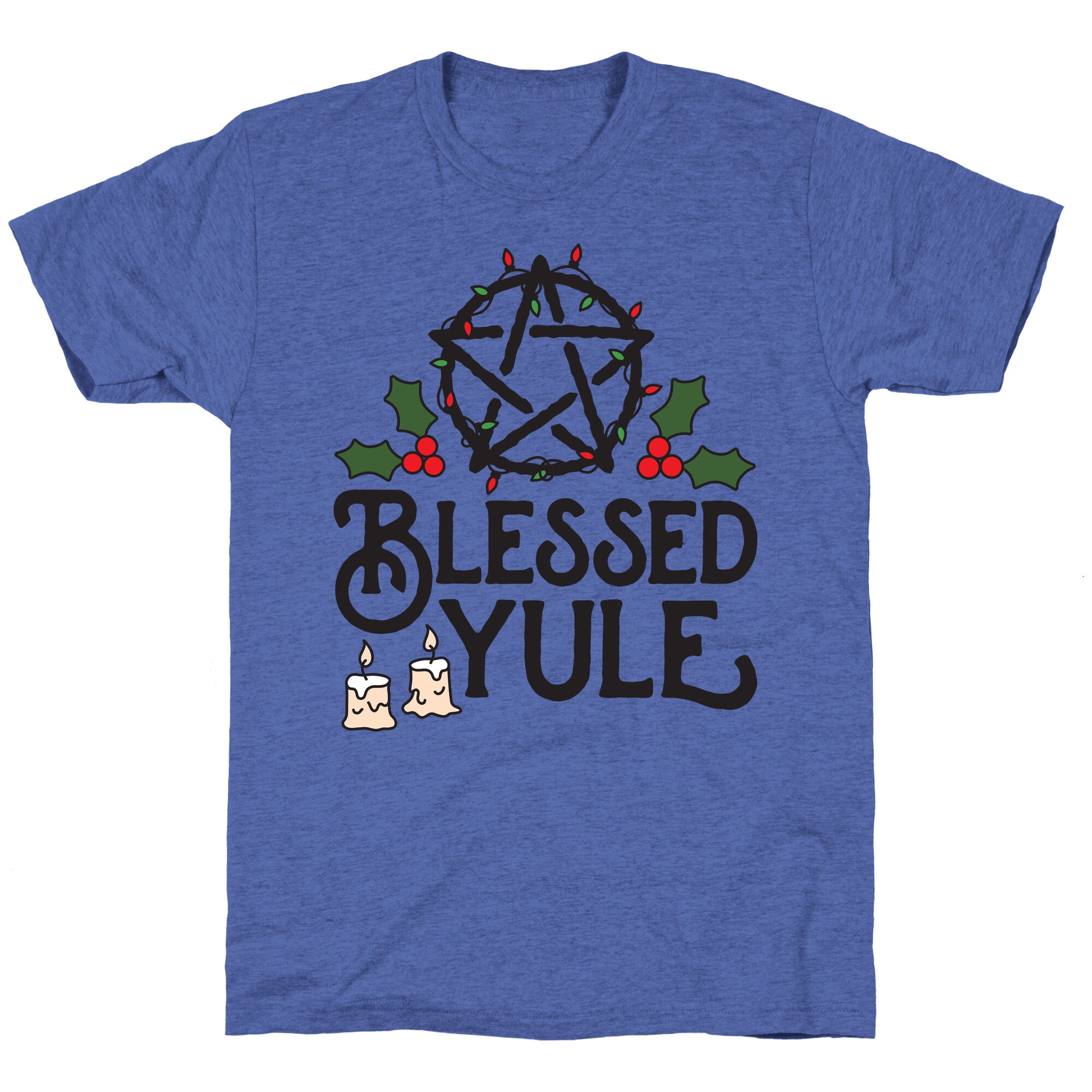 Blessed Yule Unisex Triblend Tee