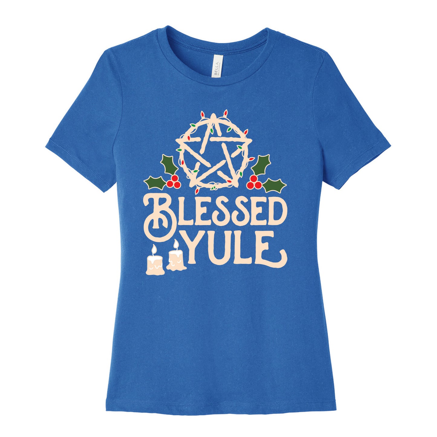 Blessed Yule Women's Cotton Tee