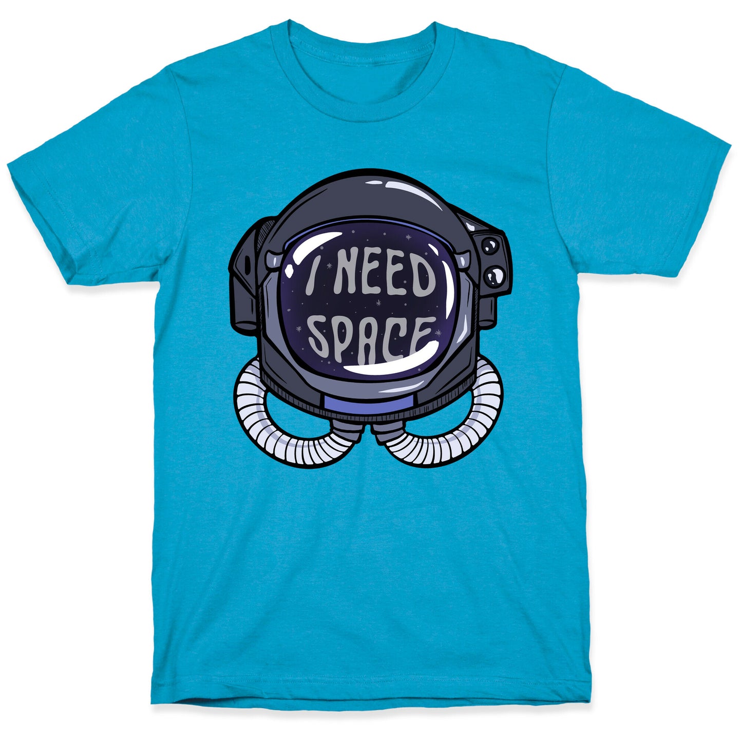 I Need Space Astro Head Unisex Triblend Tee