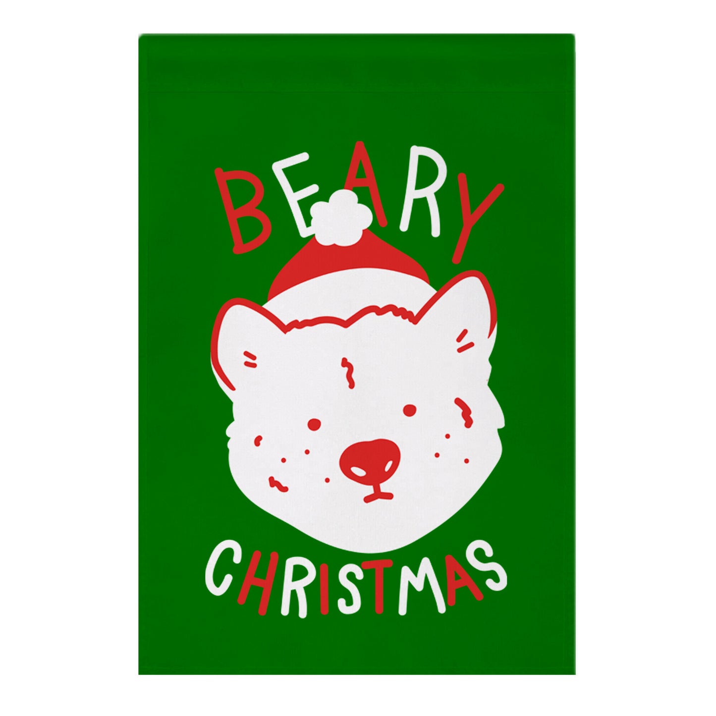 Beary Christmas Garden Flag
