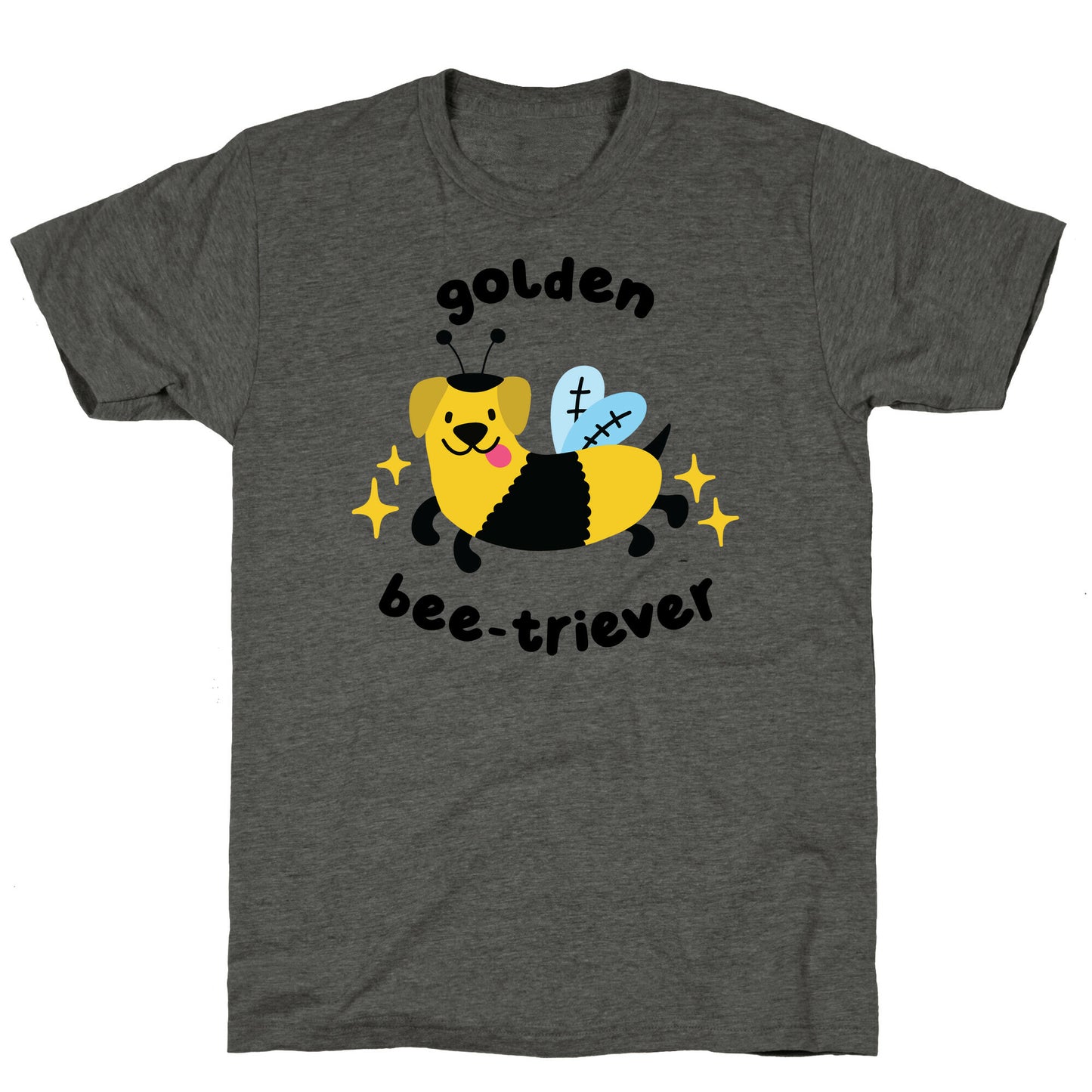 Golden Bee-Triever Unisex Triblend Tee