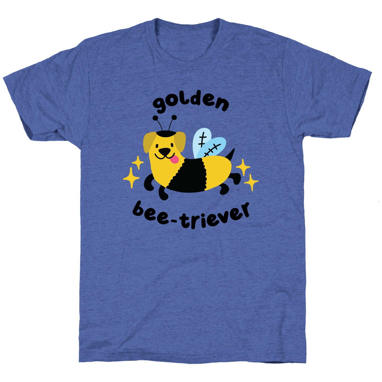 Golden Bee-Triever Unisex Triblend Tee