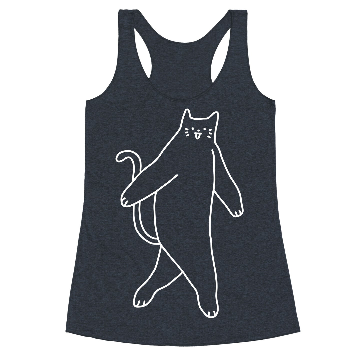 Cryptid Cat Racerback Tank