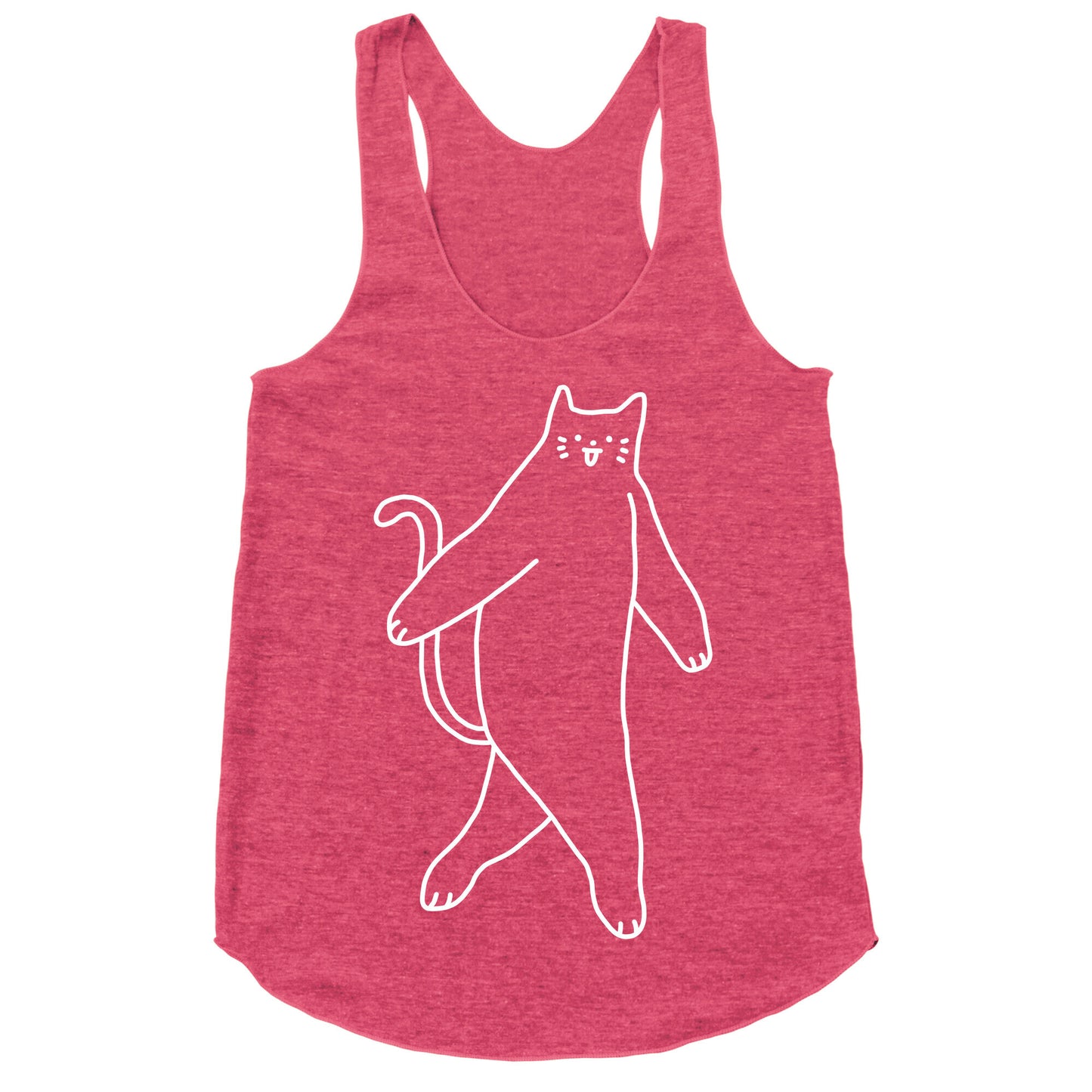 Cryptid Cat Racerback Tank