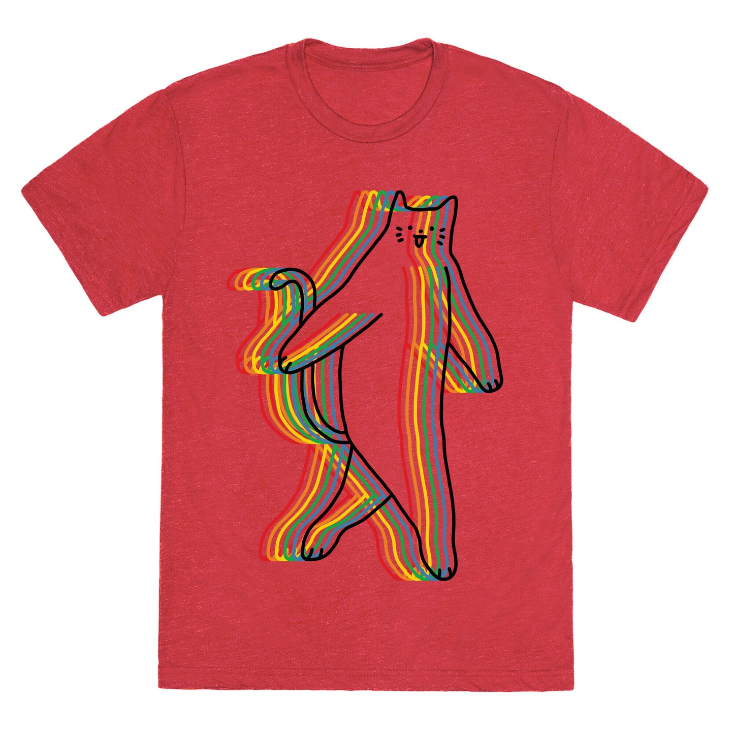 Cryptid Cat Unisex Triblend Tee
